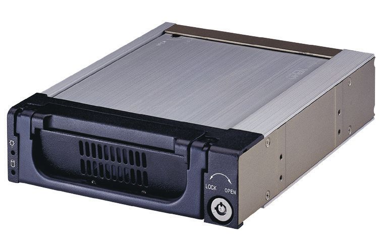 5,25" Mobile Rack, Black