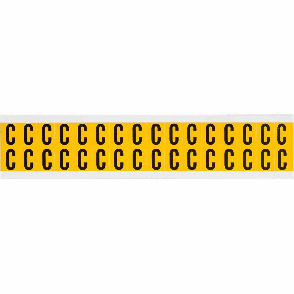 Identical numbers and letters 