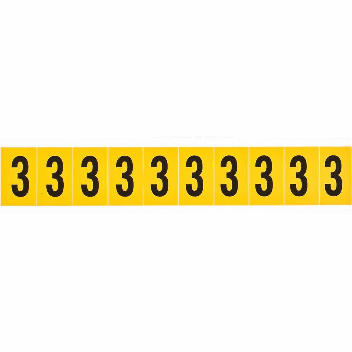 Identical numbers and letters 