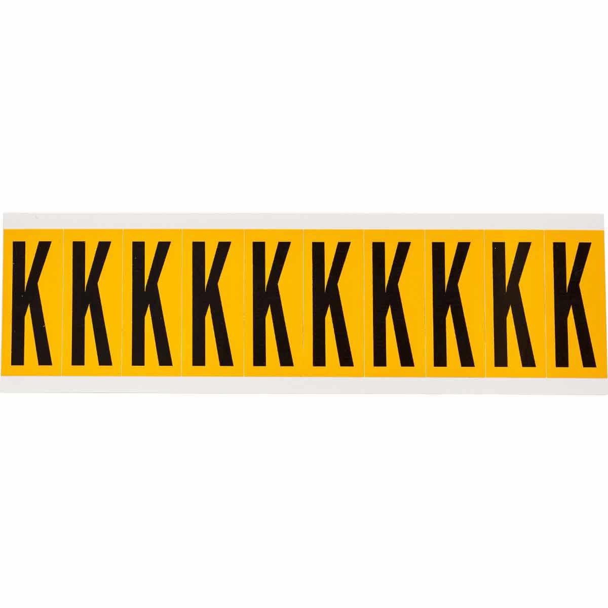 Identical numbers and letters 