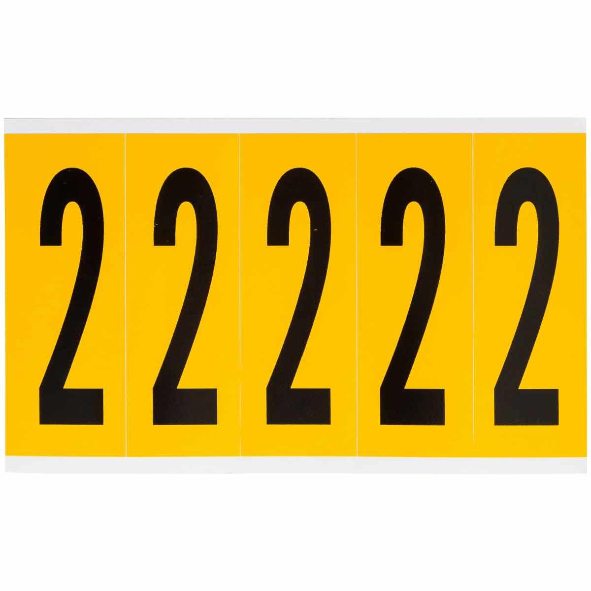 Identical numbers and letters 