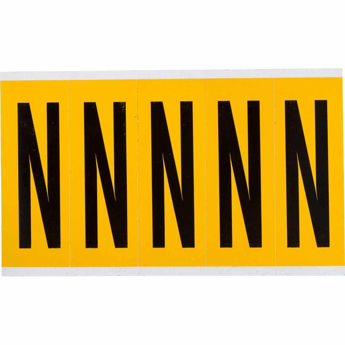 Identical numbers and letters 