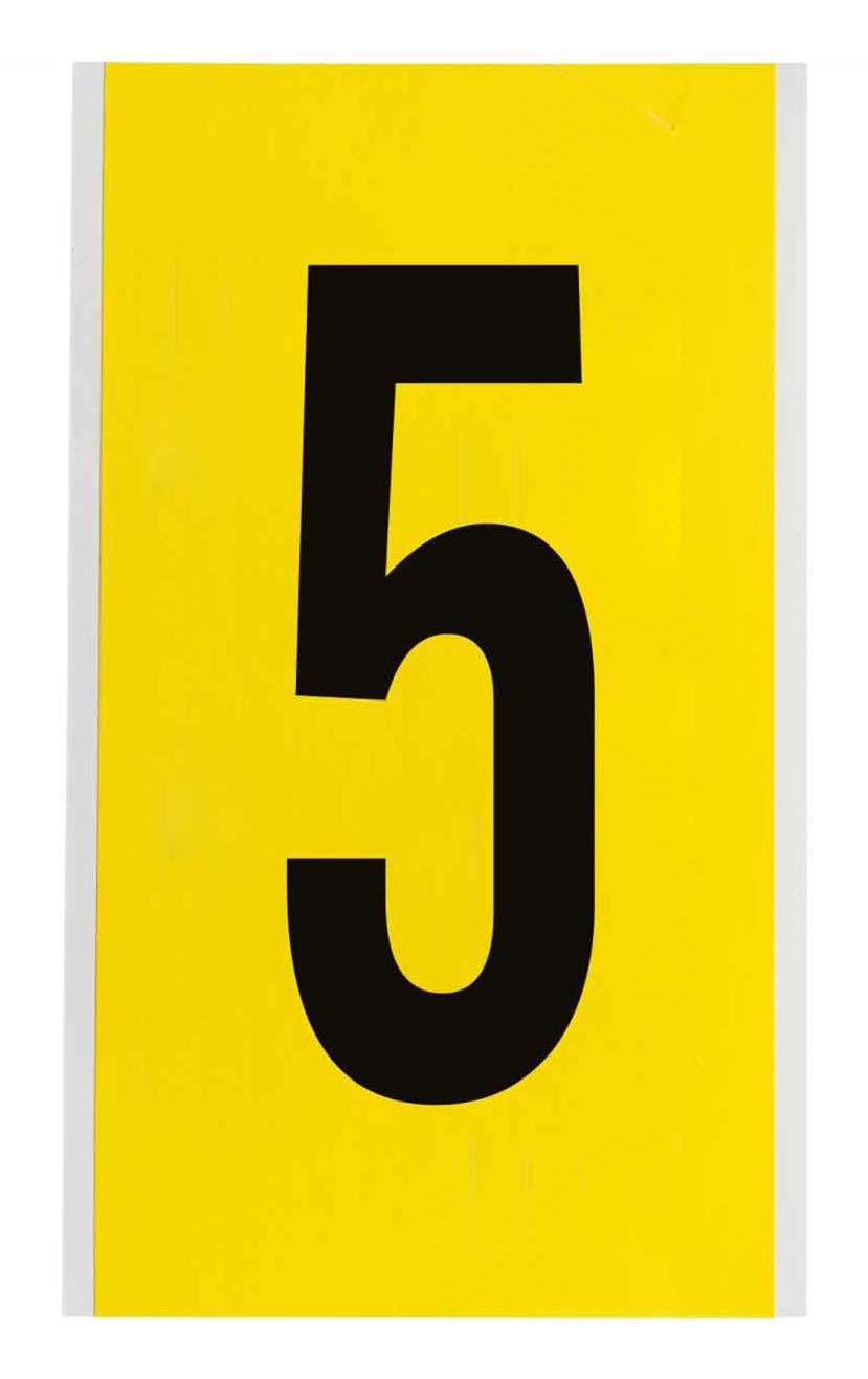 Identical numbers and letters 