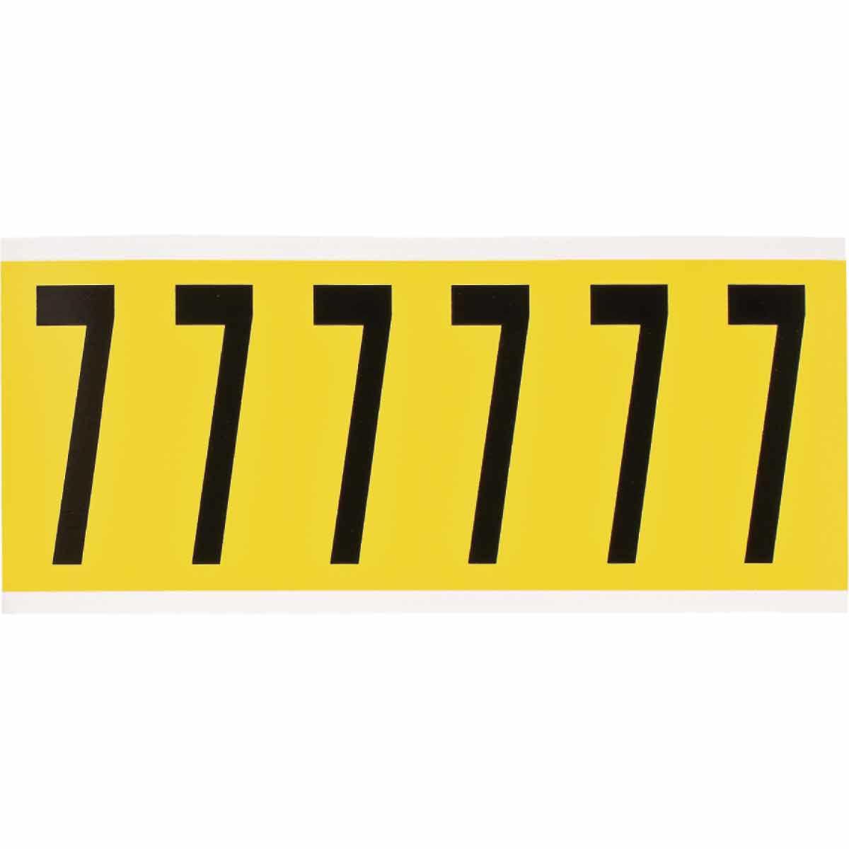 Identical numbers and letters 