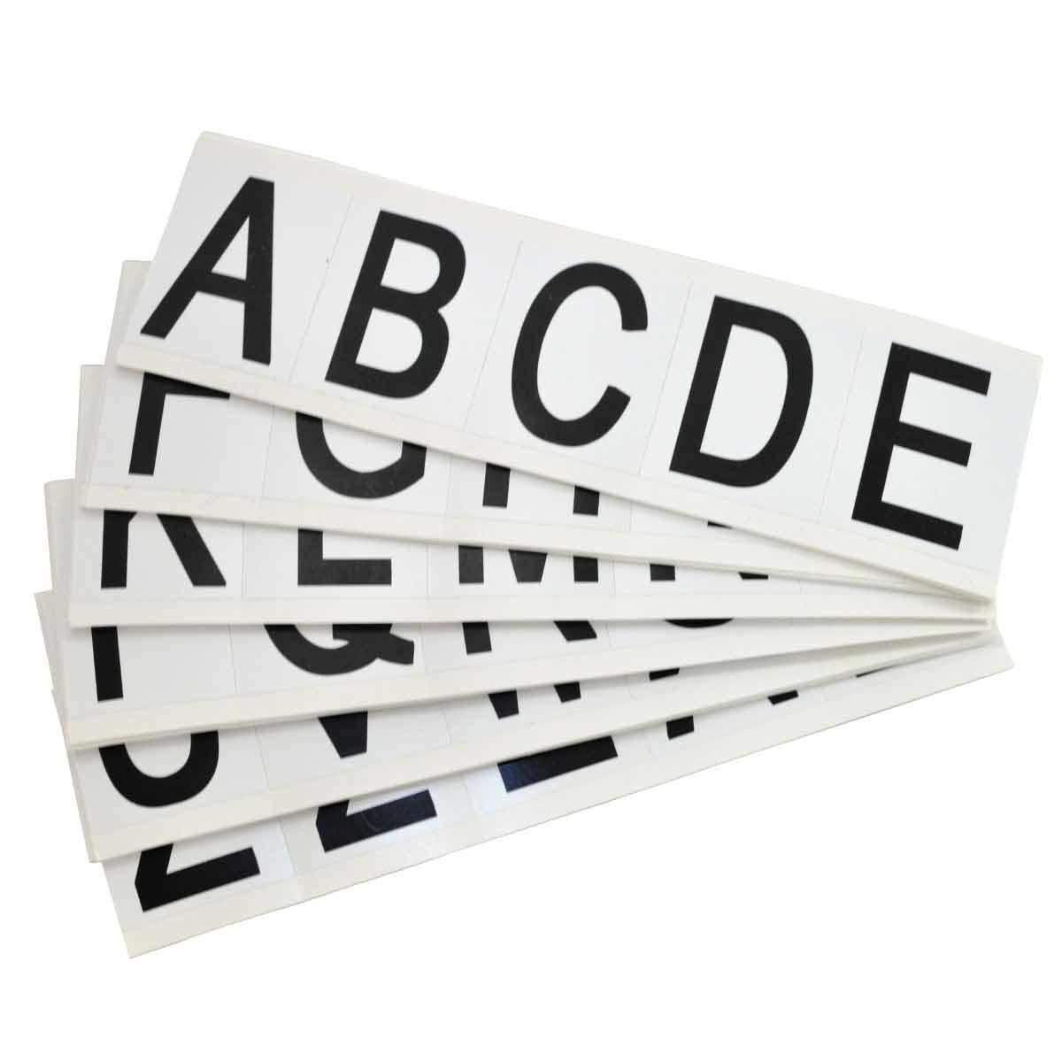 Letters in combination packs 