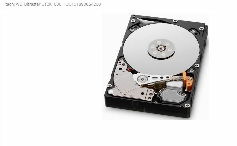 WD Ultrastar C10K1800 - 900 