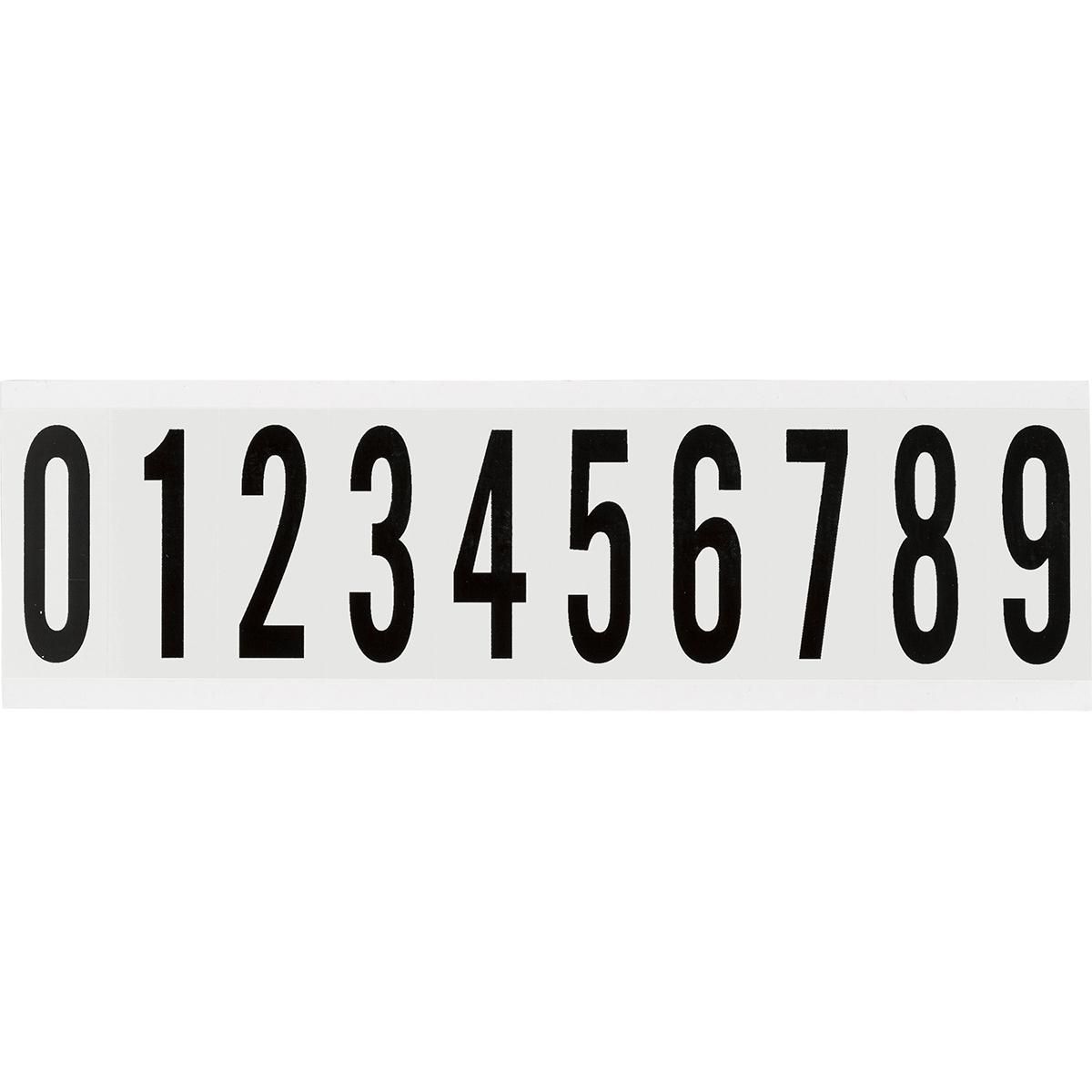 Identical numbers and letters