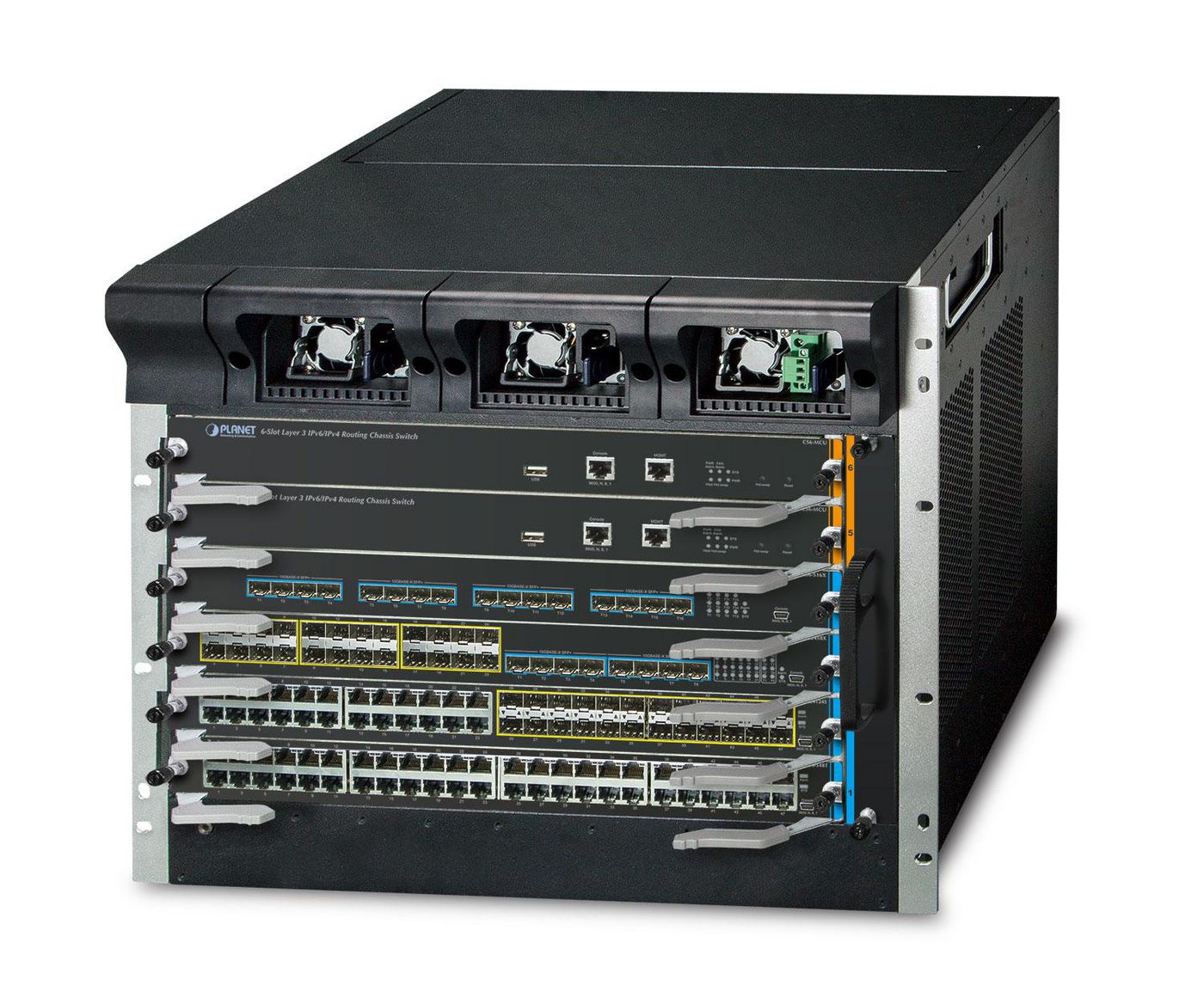 6-Slot Layer 3 IPv6/IPv4 