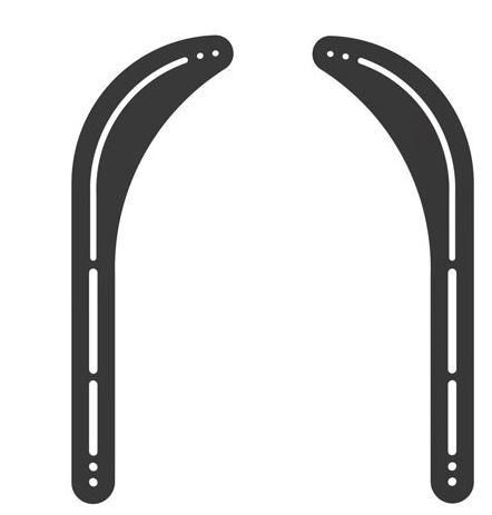 Soundbar mount for 32" to 70" 