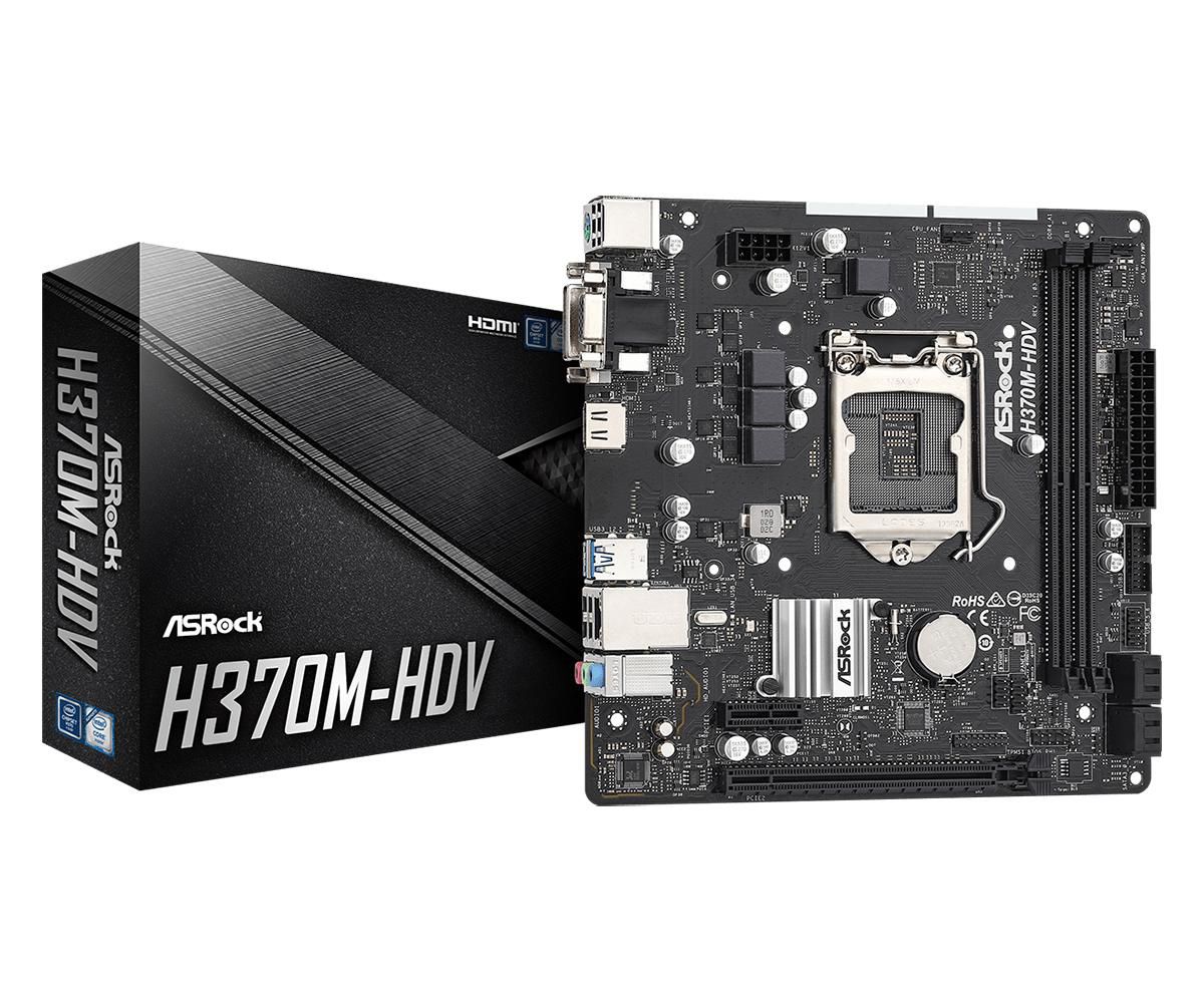 H370M-HDV Intel® H370 LGA 