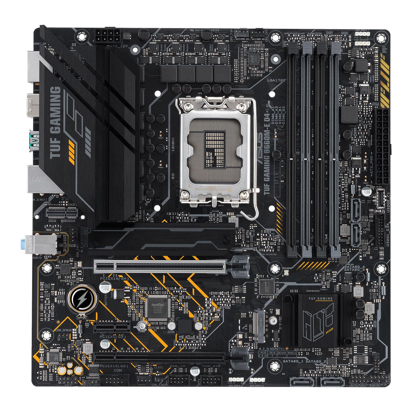 TUF GAMING B660M-E D4 LGA1700 