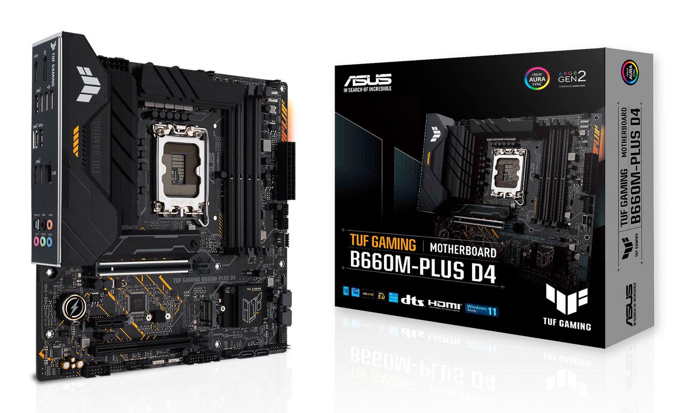 TUF GAMING B660M-PLUS D4 