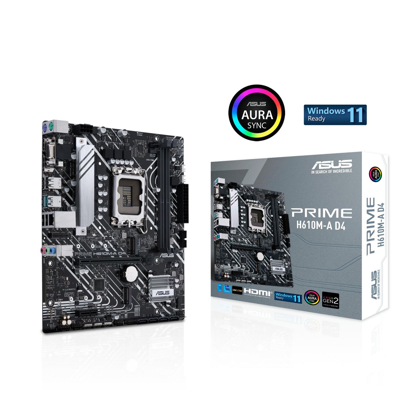 PRIME H610M-A D4 LGA1700 DDR4 