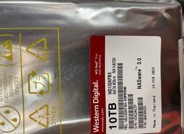 Red Pro 10TB 6Gb/s SATA HDD 