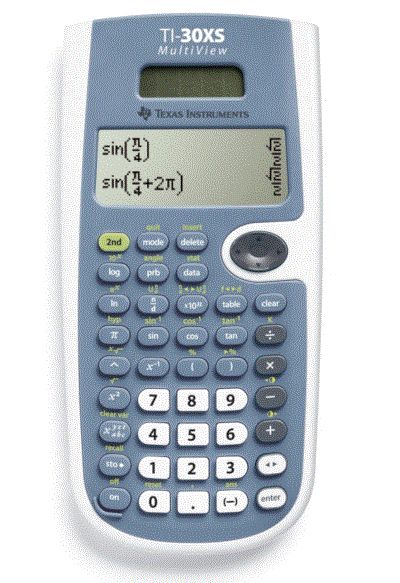 Scientific Calculator TI-30XS 