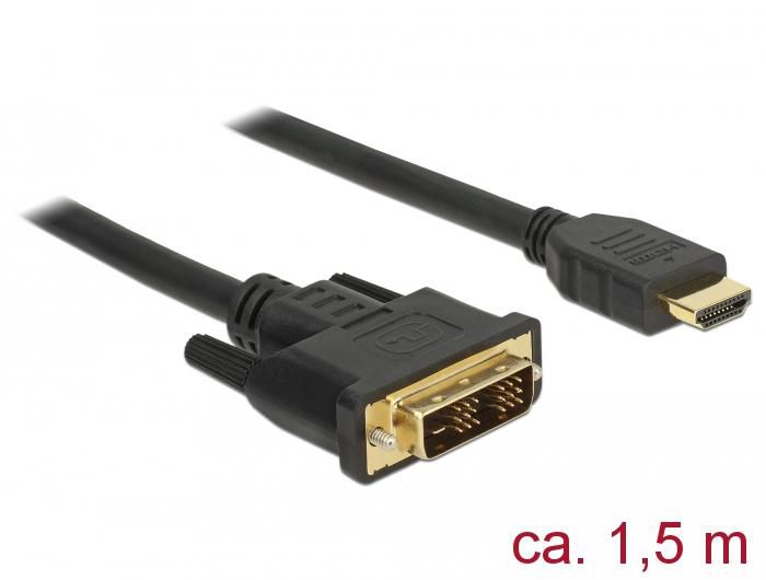 Cable DVI 18+1 male <gt/> 