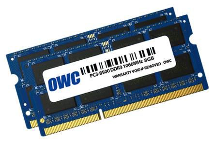 16.0GB (2x 8GB) PC3-8500 DDR3 
