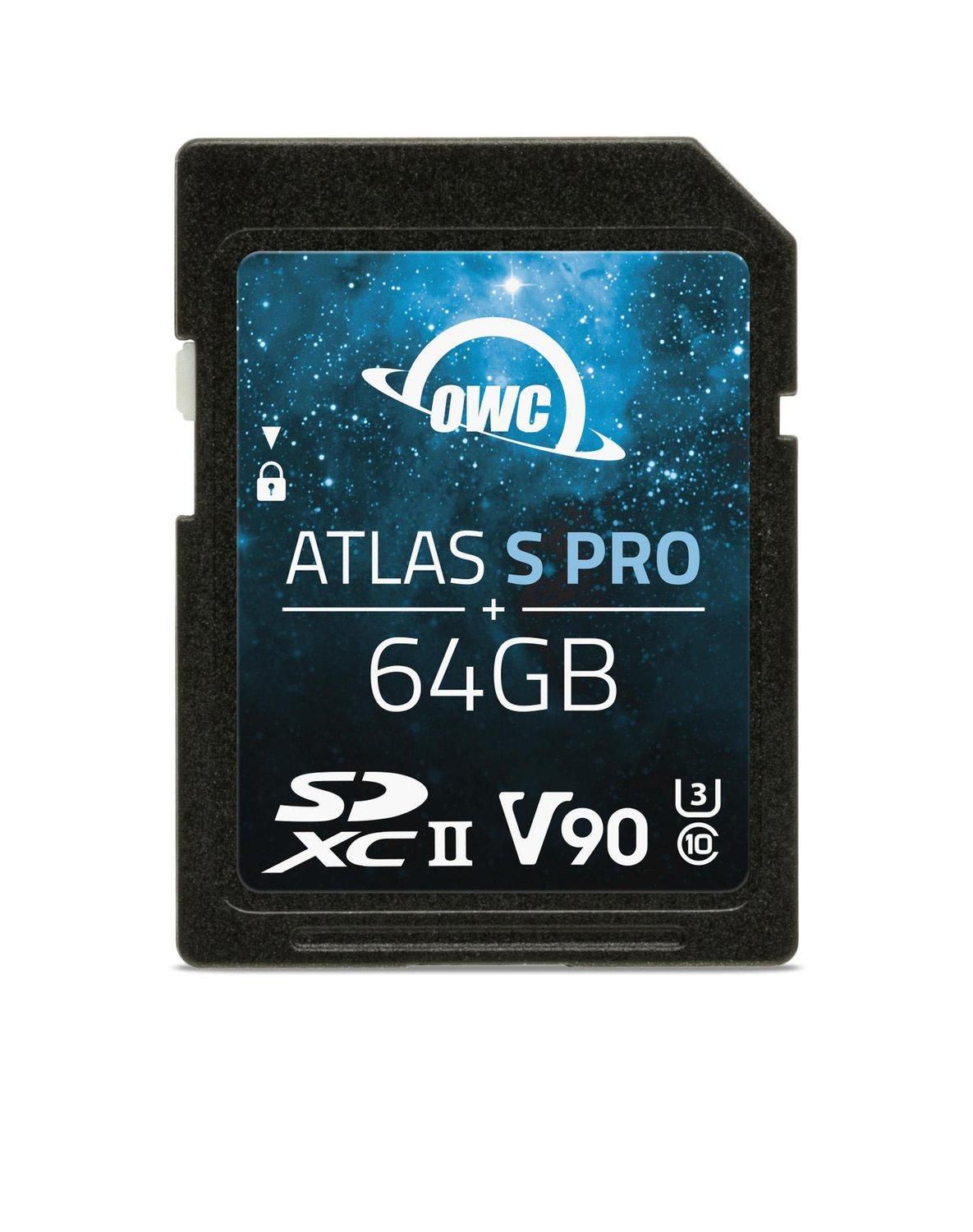 64GB Atlas S Pro SDXC UHS-II 