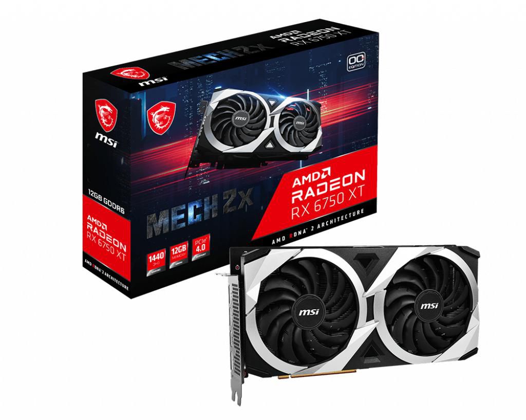 Radeon Rx 6750 Xt Mech 2X 12G 