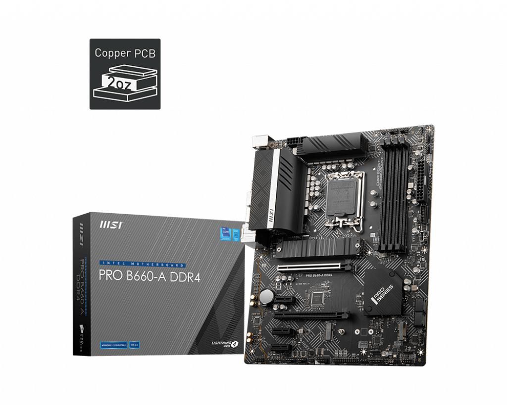 Pro B660-A Ddr4 Motherboard 