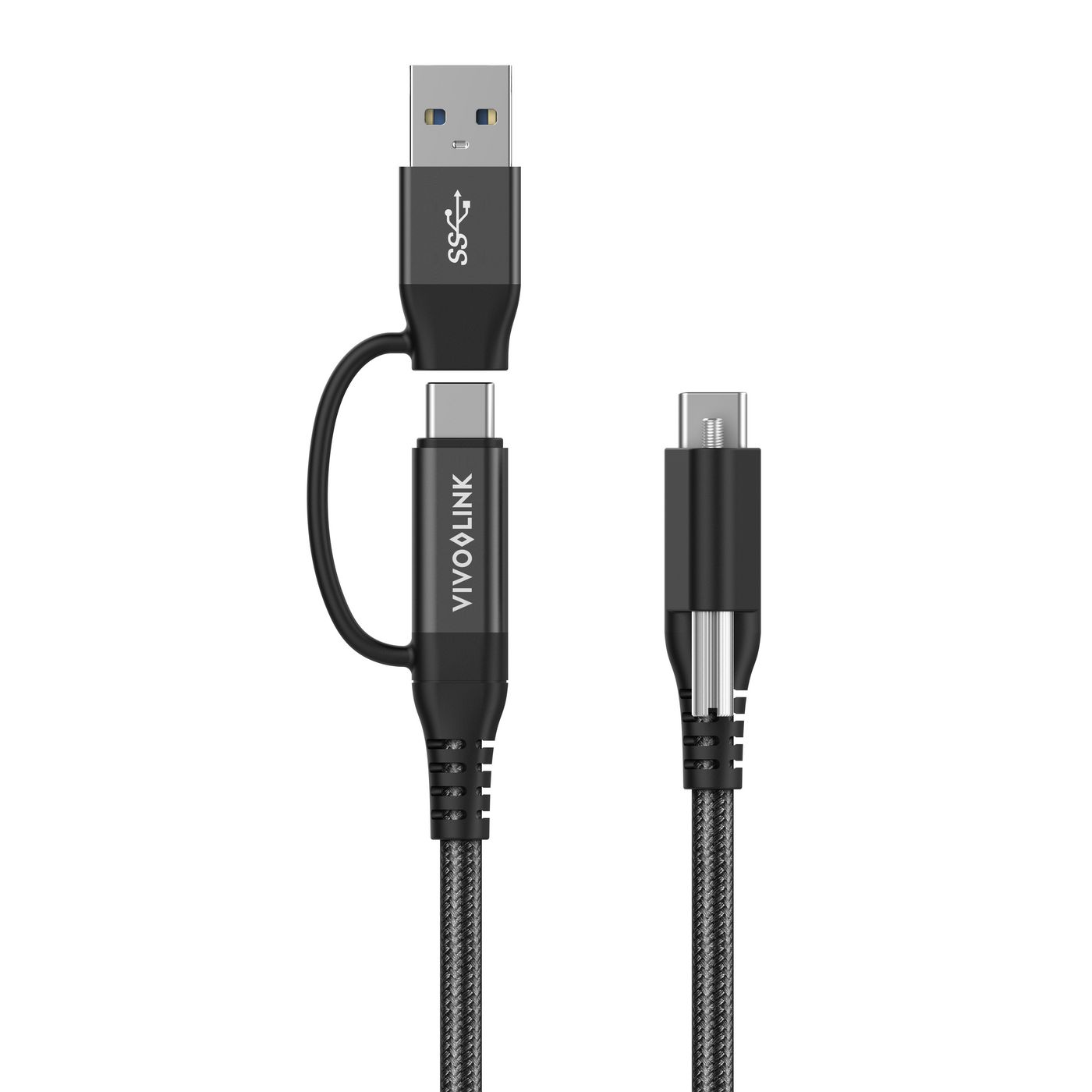 USB-C Cable two in one 1,5m 