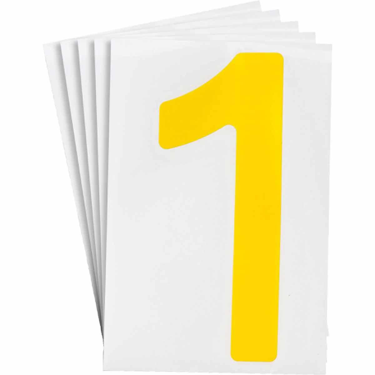 ToughStripe Die-cut Numbers & 