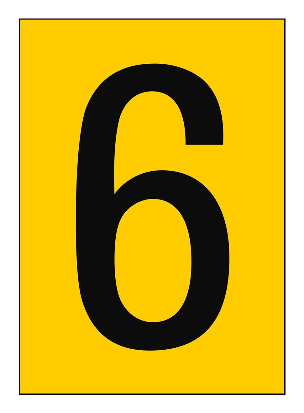 Numbers & letters DIN A4 size