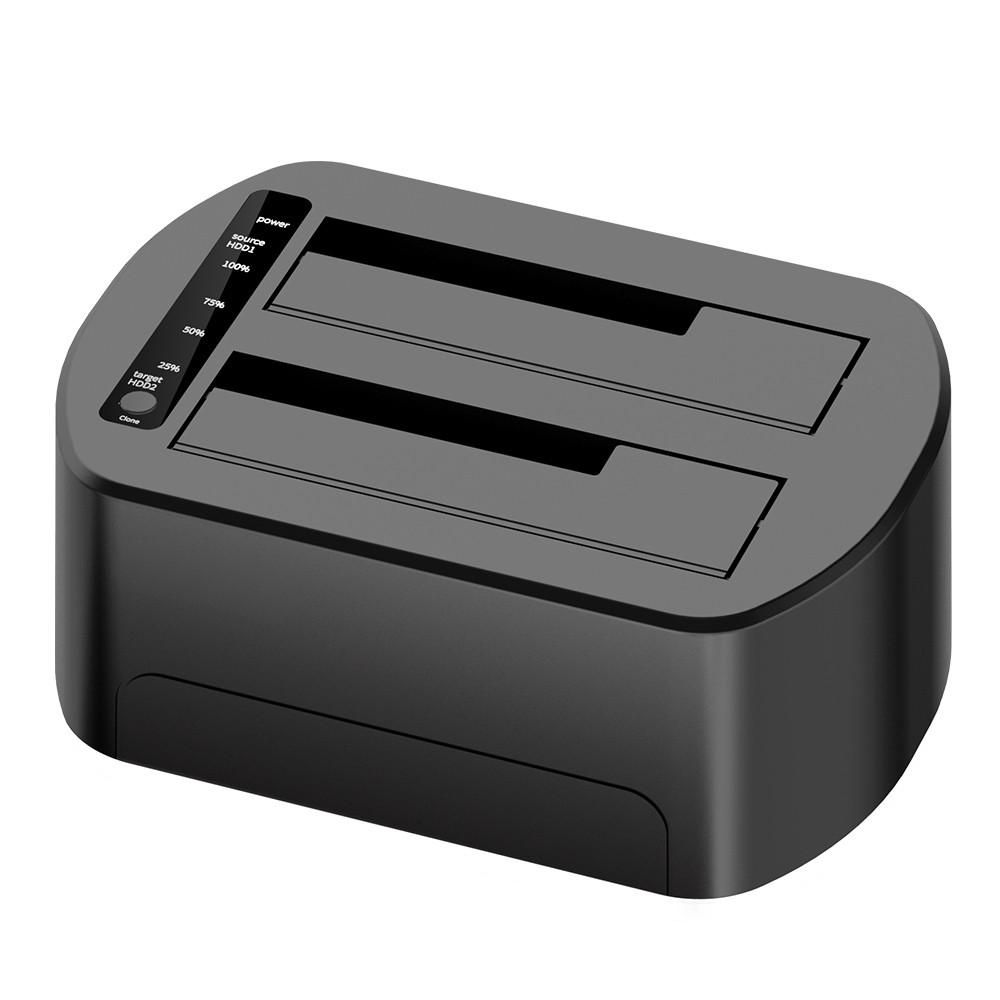 USB3.0 dual bay HDD clone 