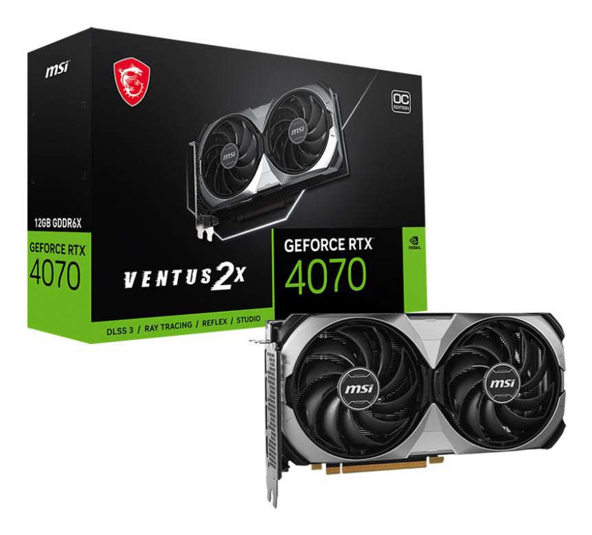 Ventus Geforce Rtx 4070 2X E 