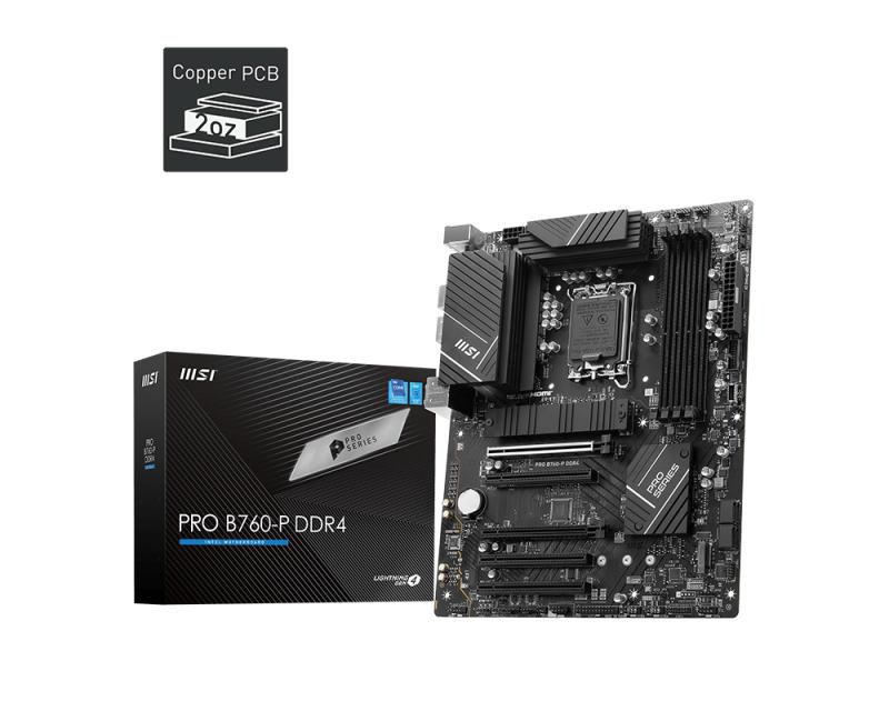 PRO B760-P DDR4 motherboard 