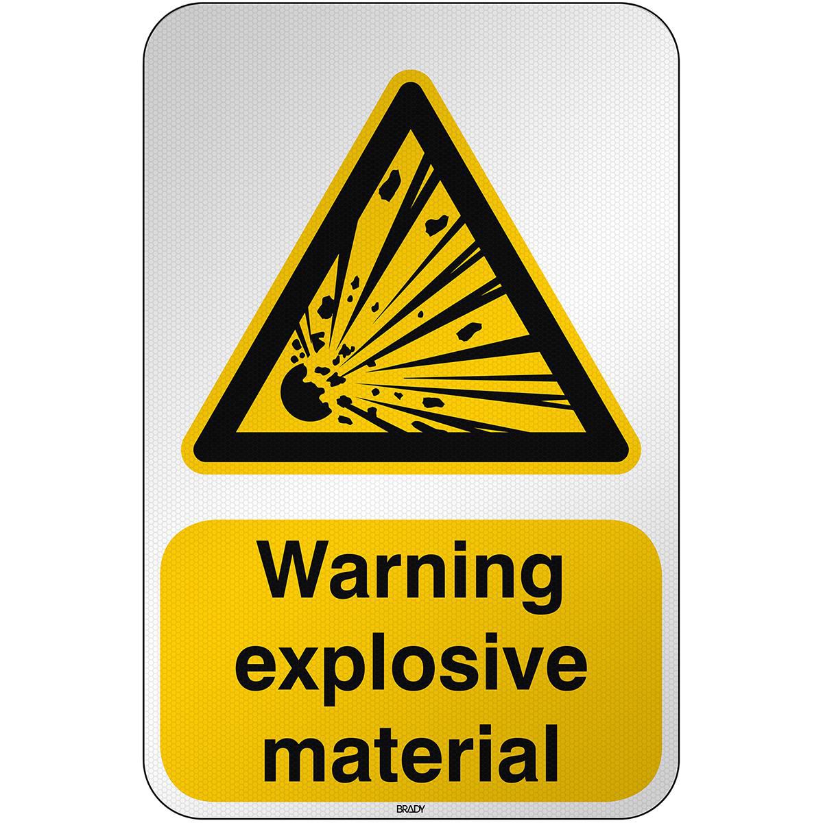 ISO Safety Sign Warning 