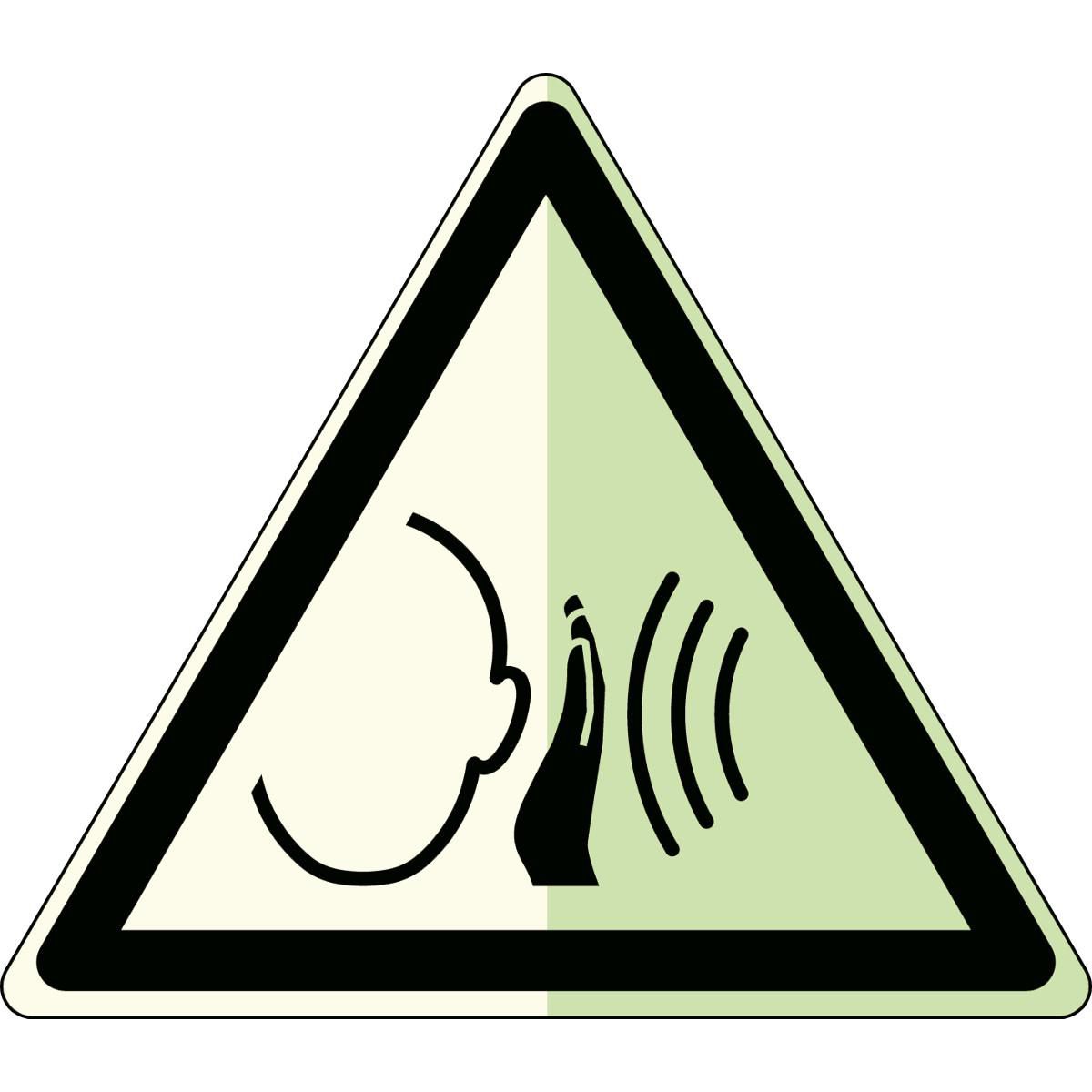 ISO 7010 signs - Sudden loud 
