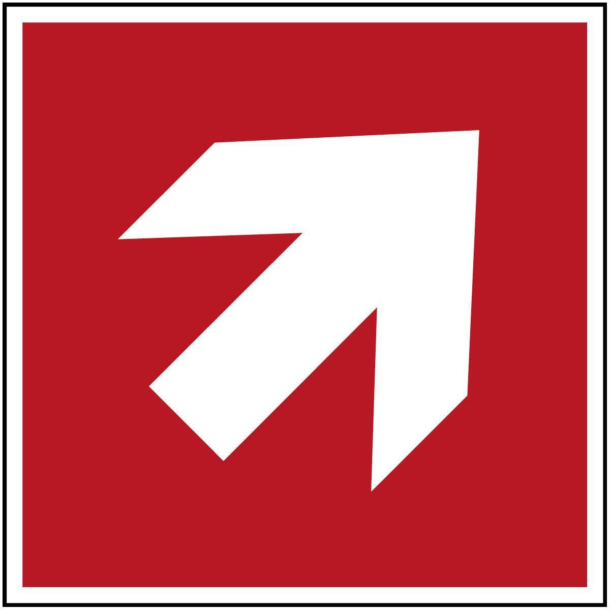 ISO Safety Sign - Direction 