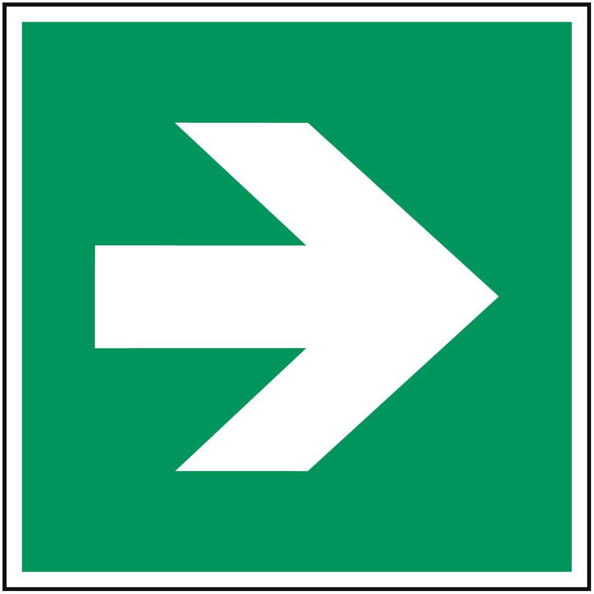 ISO Safety Sign - Direction 