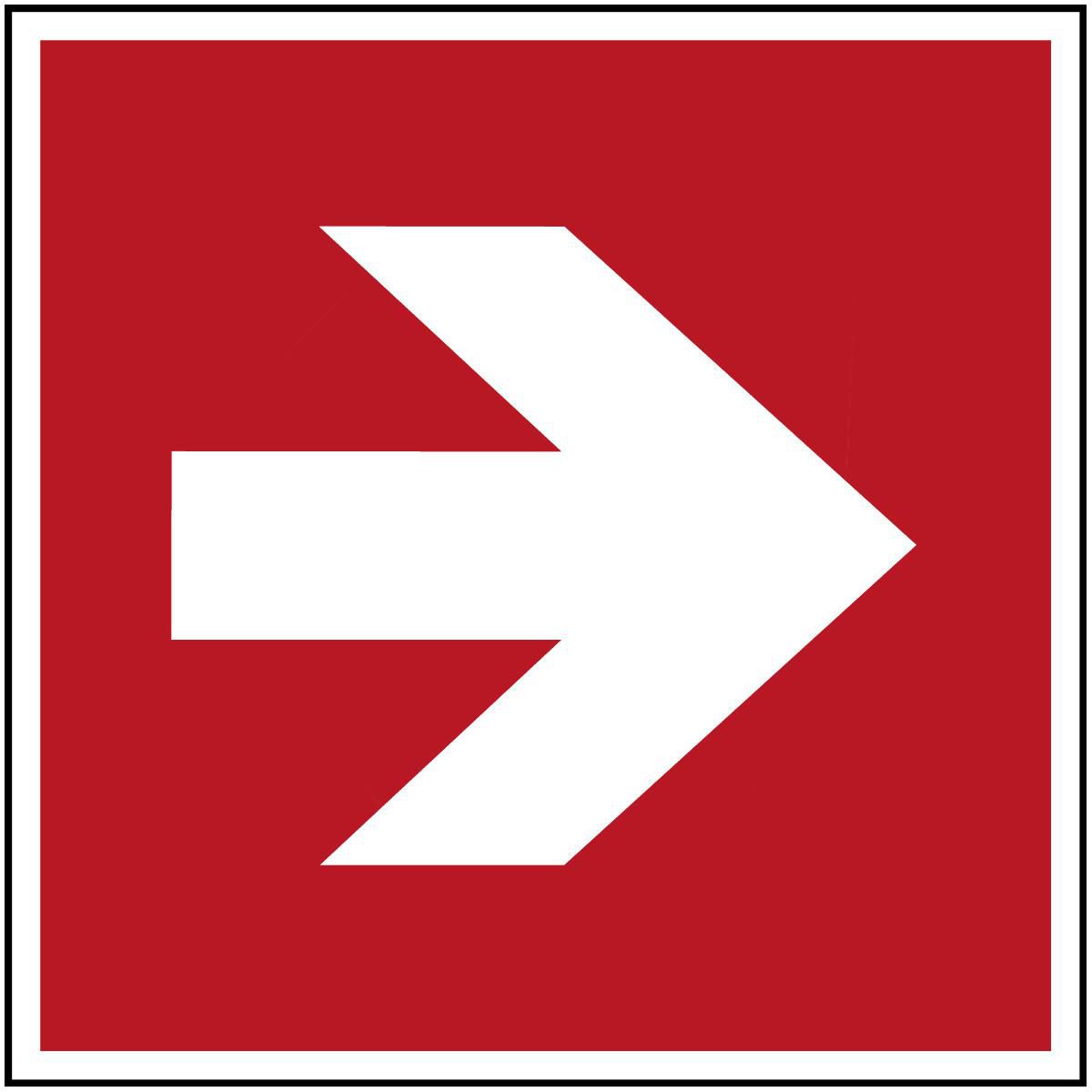 ISO Safety Sign - Direction 