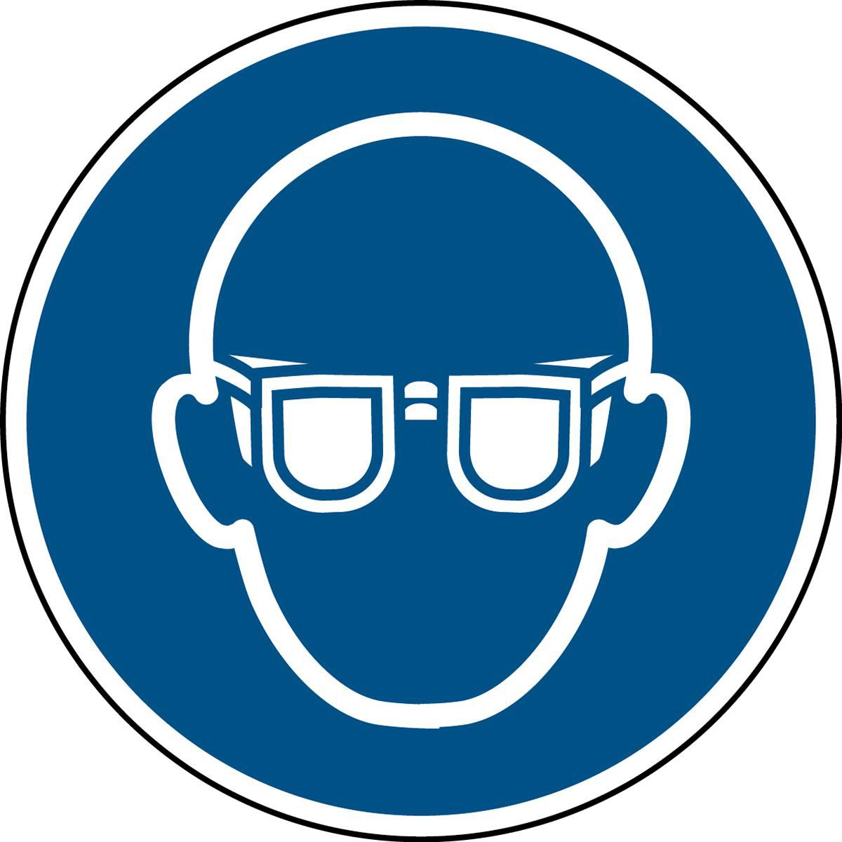 ISO Safety Sign - Wear eye 