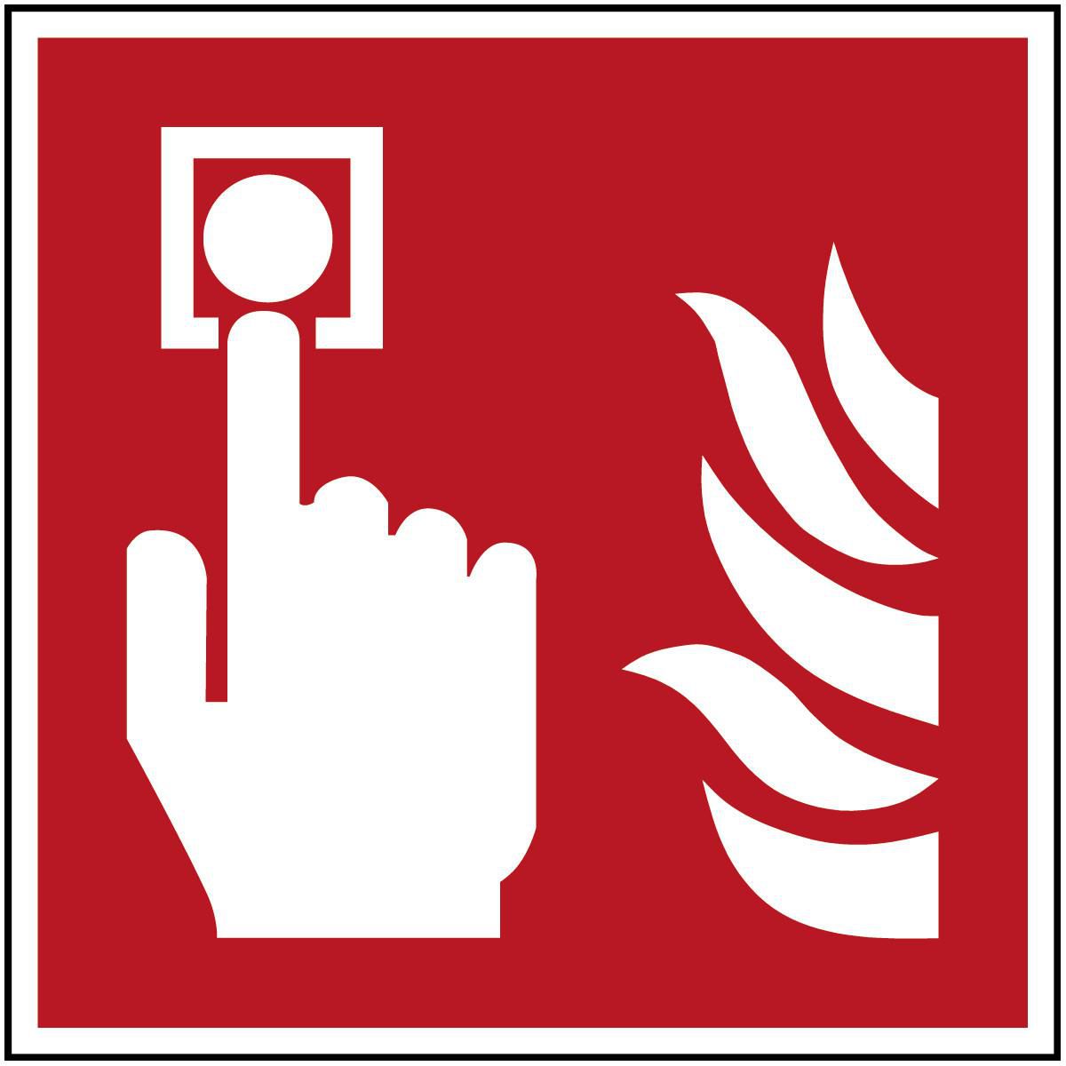 ISO Safety Sign - Fire alarm 