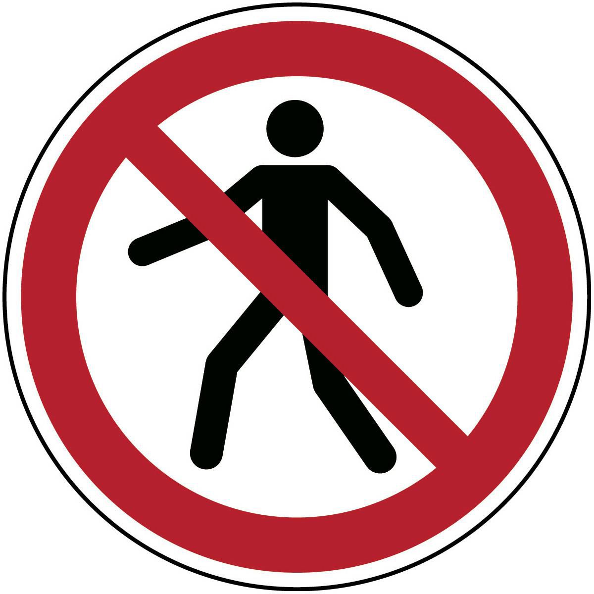 ISO Safety Sign - No 