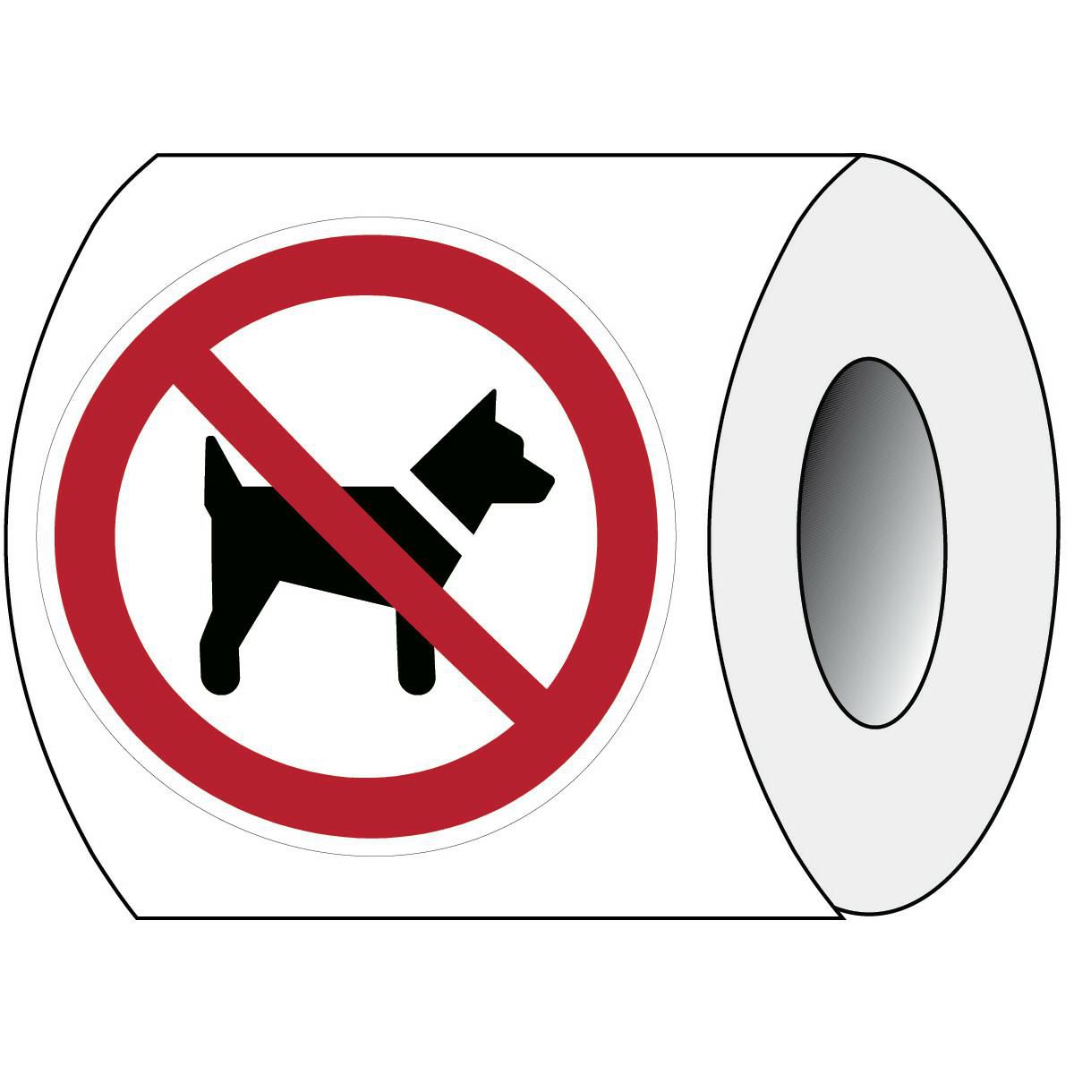 ISO Safety Sign - No dogs