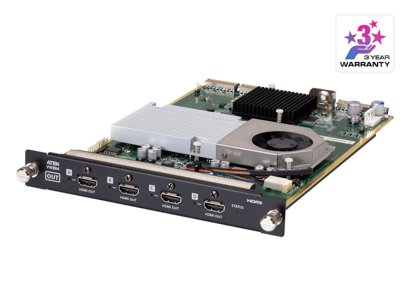 4-Port 4K HDMI Output Board 