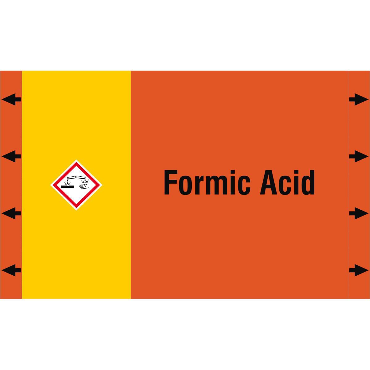 ISO 20560 Pipe Markers - Acids