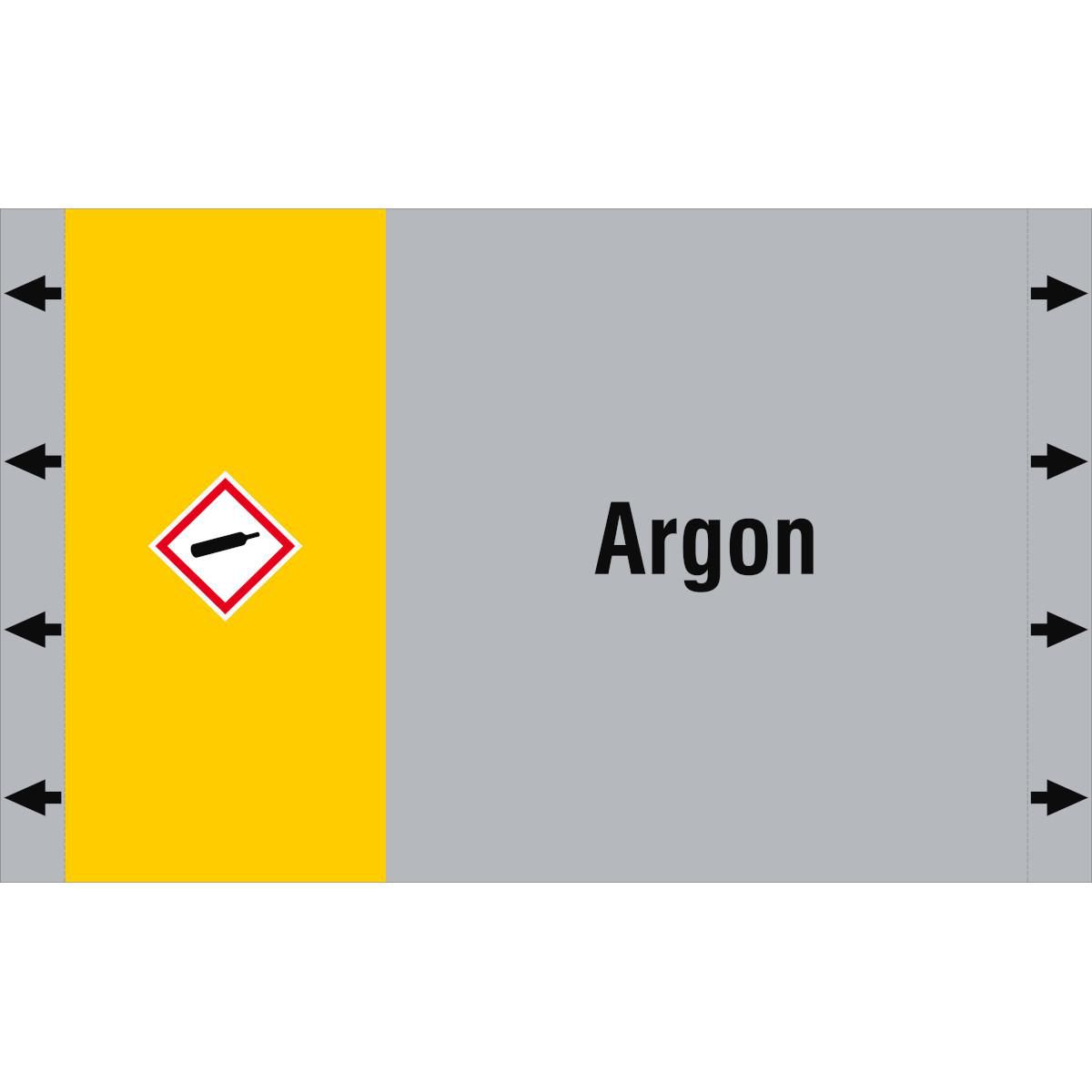 ISO 20560 Pipe Markers - Gas