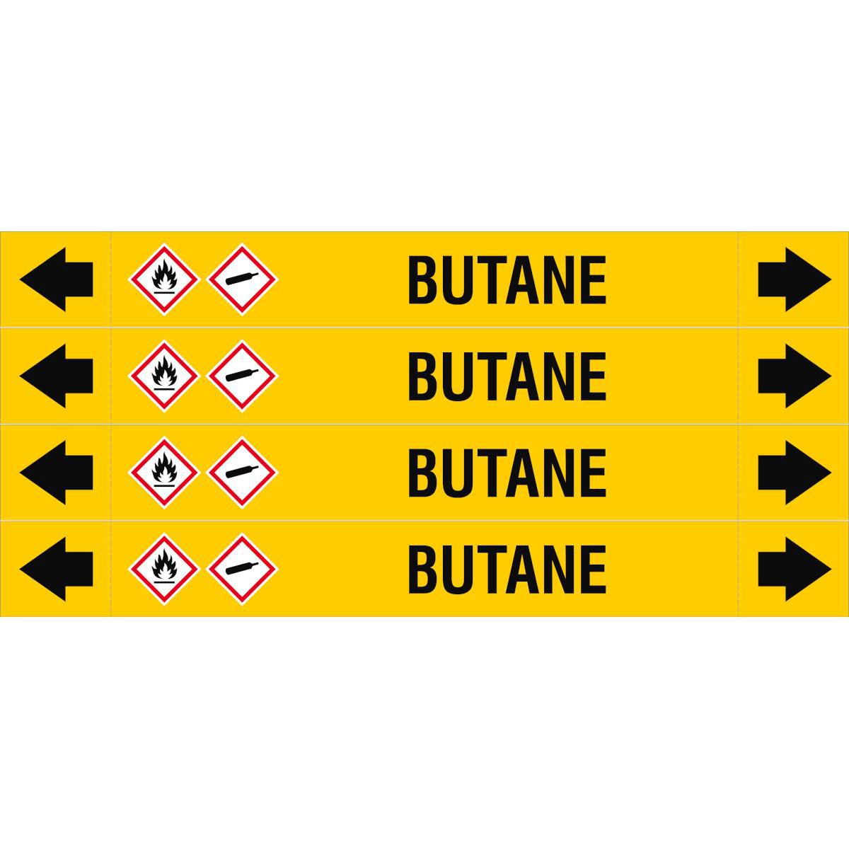 ASME - Pipemarkers - Butane