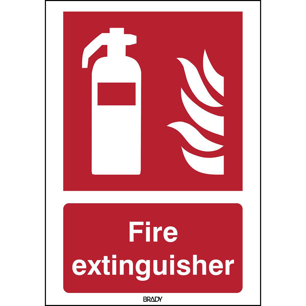 ISO 7010 Sign - Fire 