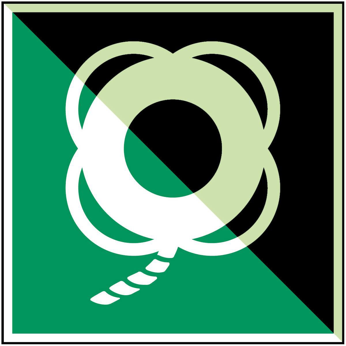 Lifebuoy with line   - ISO 