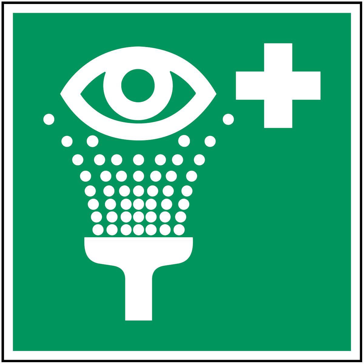 Eyewash station - ISO 7010