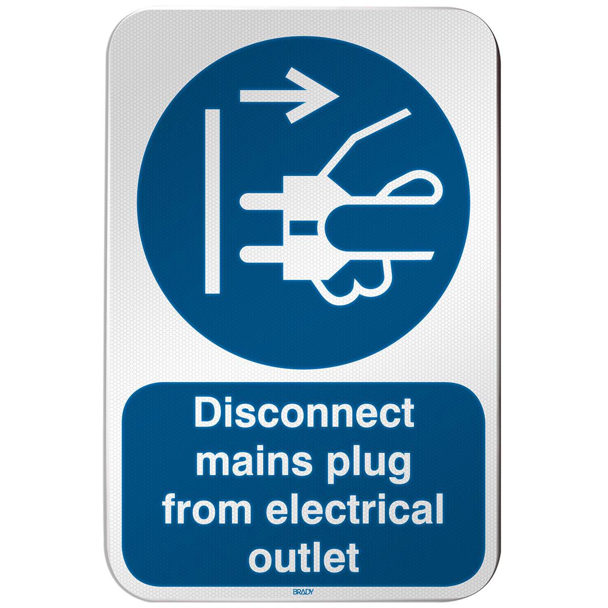 ISO Safety Sign - Disconnect 