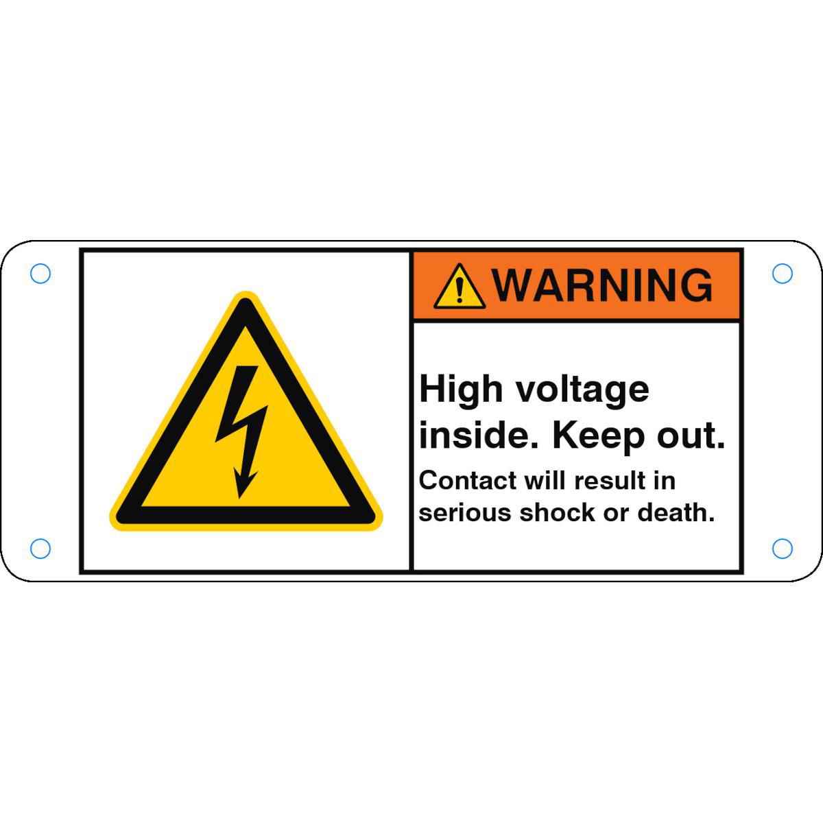 ISO Safety Sign - High 