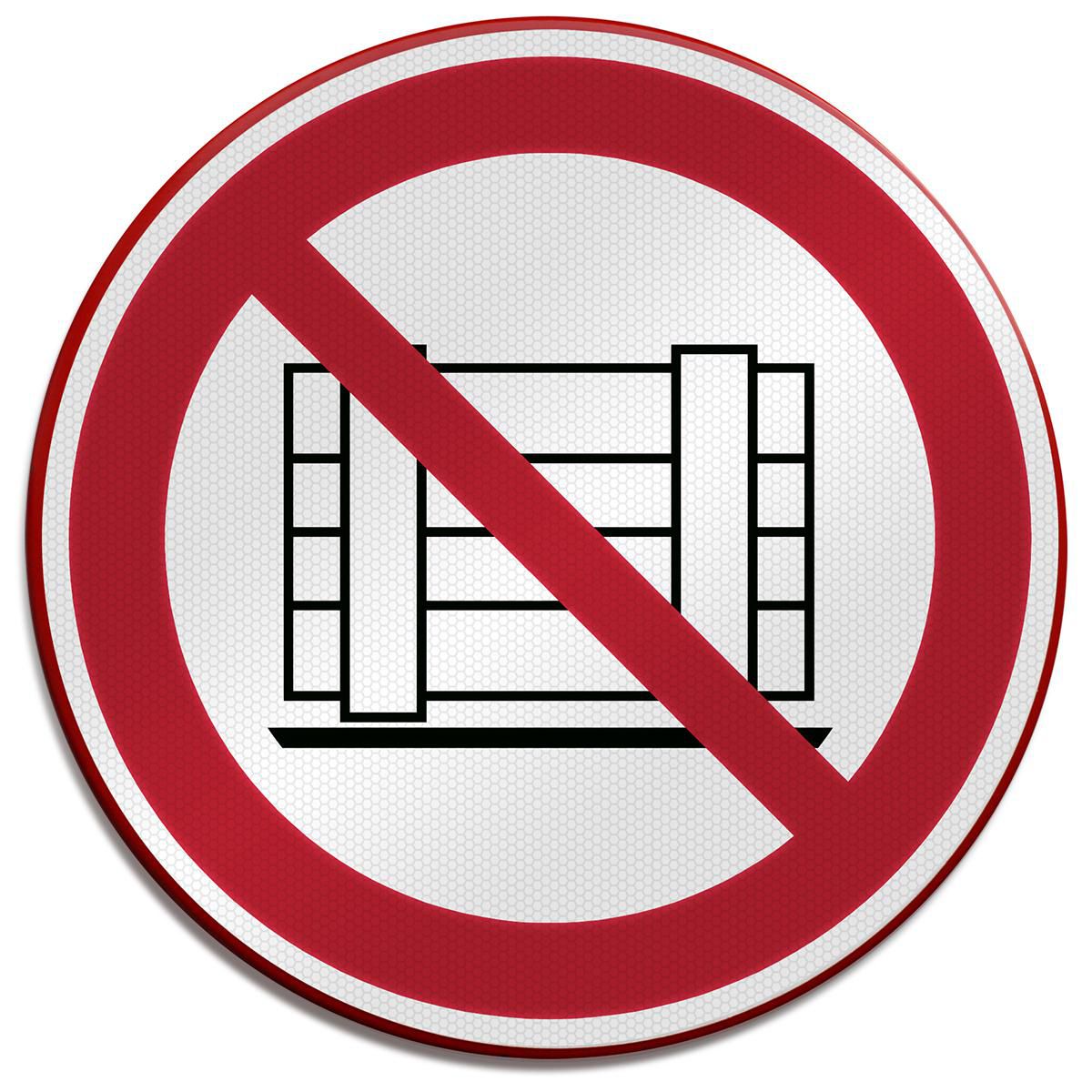 ISO Safety Sign - Do not 