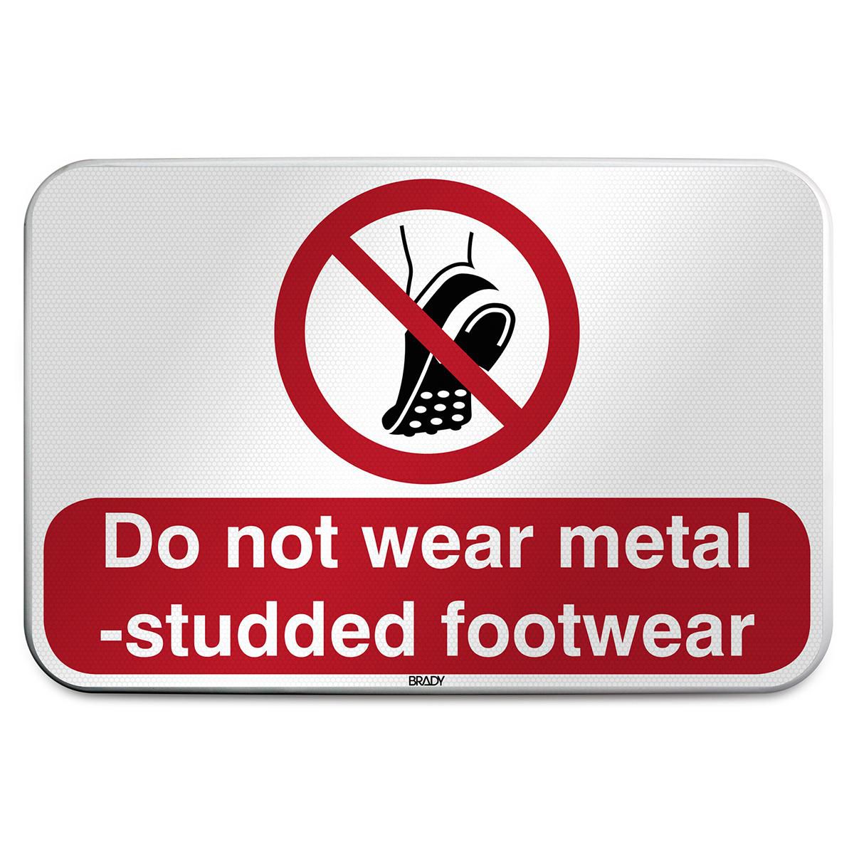 ISO Safety Sign - Do not wear 
